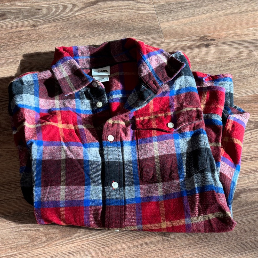 North Face Plaid Shirt